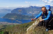 Anello di Punta Almana (1390 m) in cresta integrale il 14 aprile 2016  - FOTOGALLERY